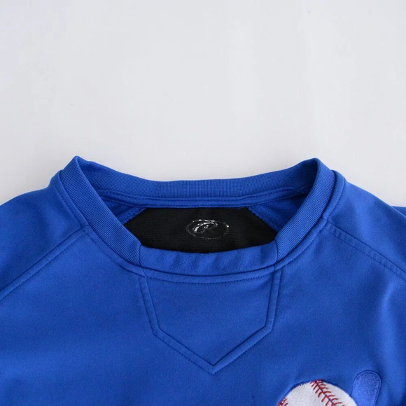 Rawlings Montreal Expos Blue And Black Pullover  Lightweight Baseball Sweater M - Picture 9 of 9